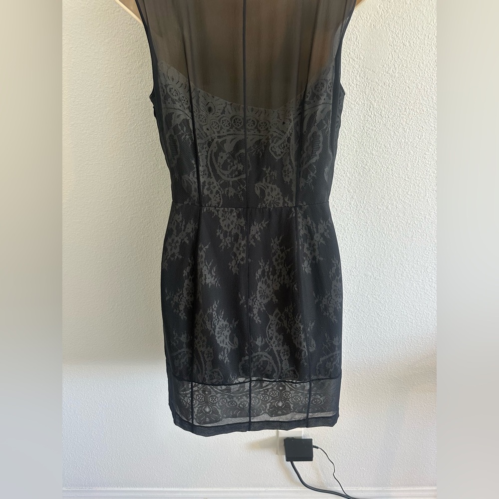 Robert Rodriguez Black Lace Mini Dress - Picture 13 of 15
